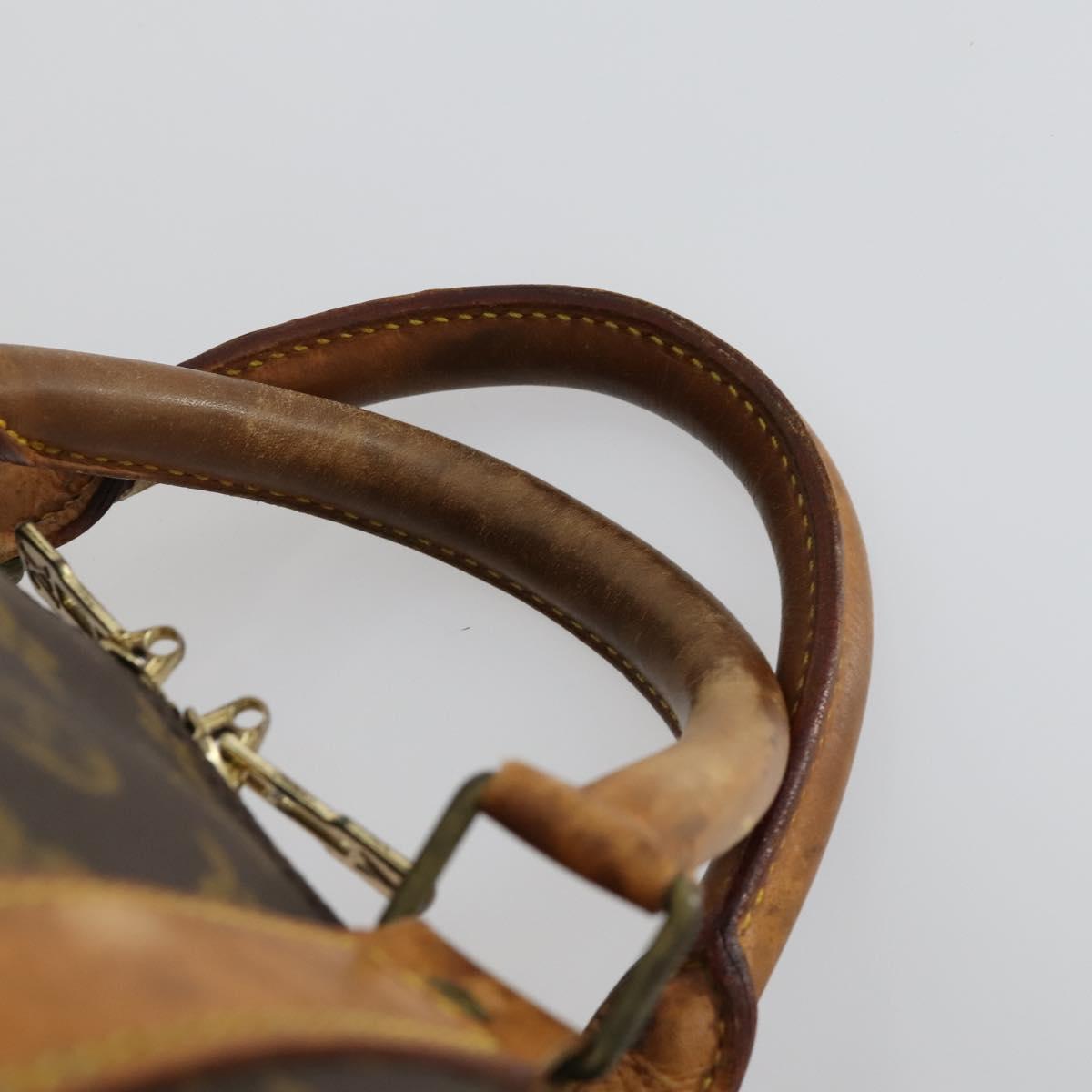 LOUIS VUITTON Monogram Keepall 60 Boston Bag M41422 LV Auth 161886