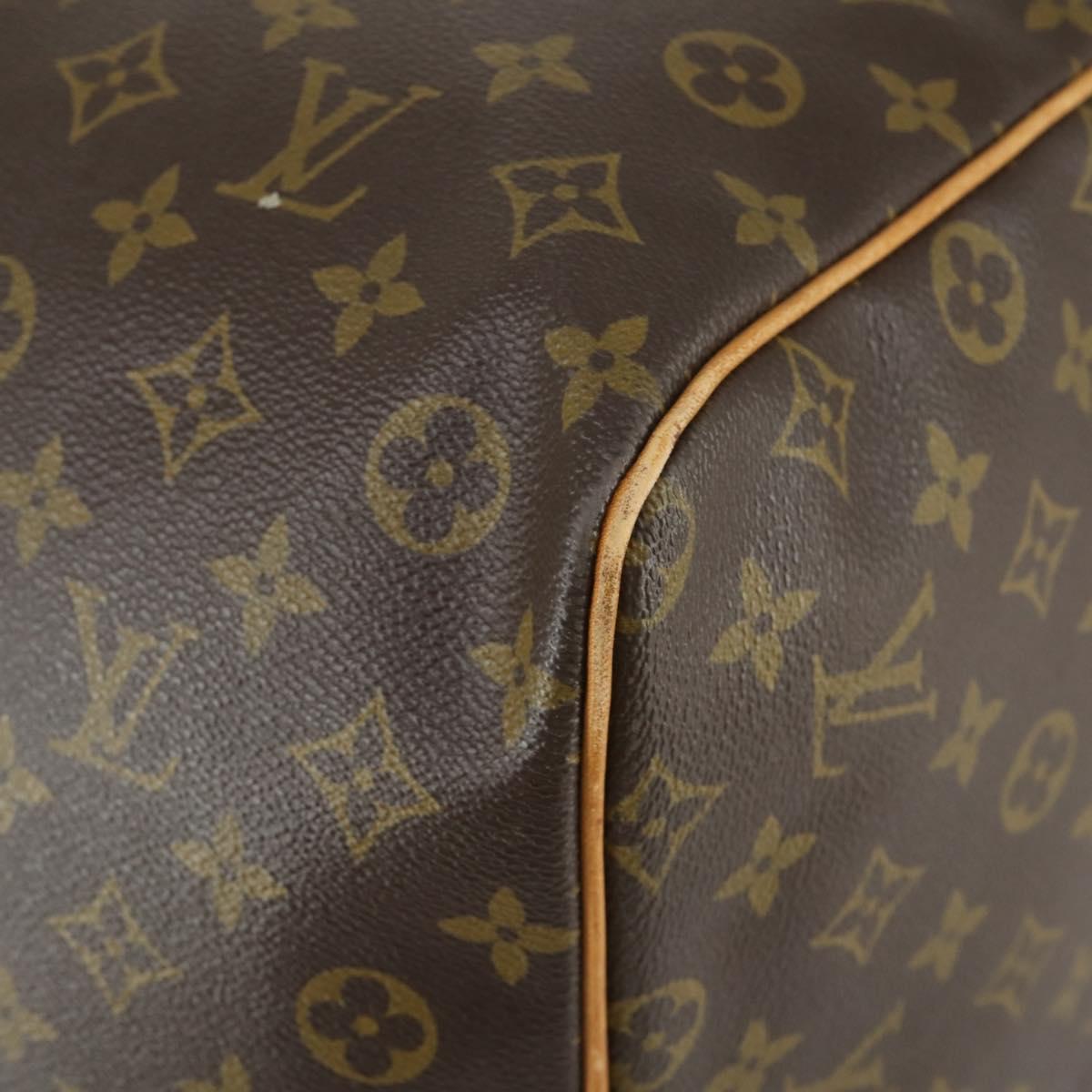 LOUIS VUITTON Monogram Keepall 60 Boston Bag M41422 LV Auth 161887