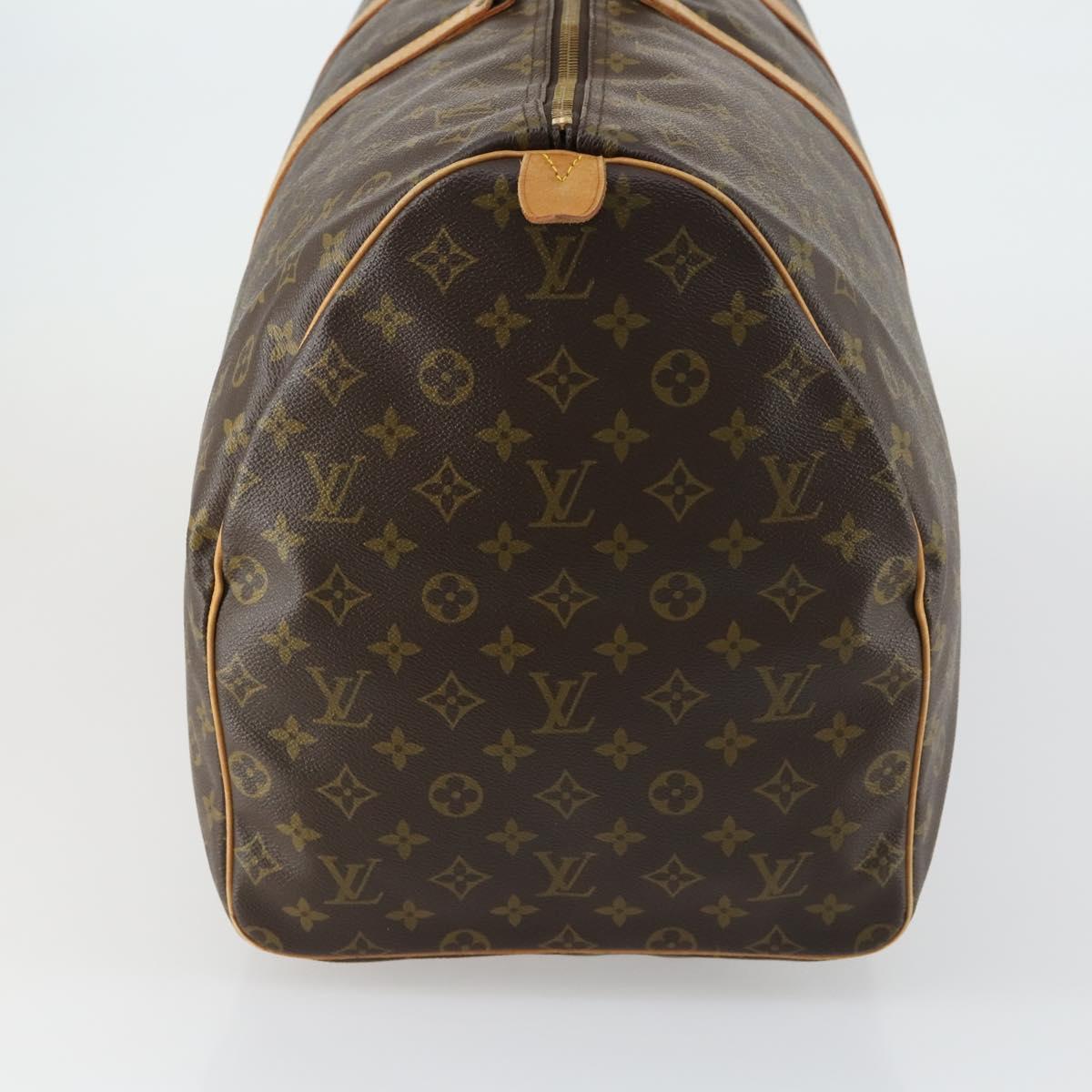 LOUIS VUITTON Monogram Keepall 60 Boston Bag M41422 LV Auth 161887