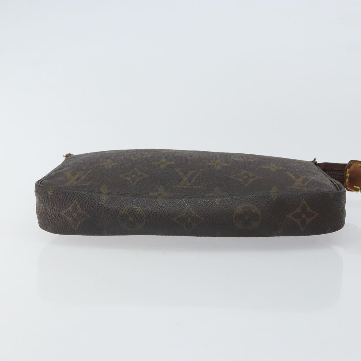LOUIS VUITTON Monogram Pochette Accessoires Pouch M51980 LV Auth 161900