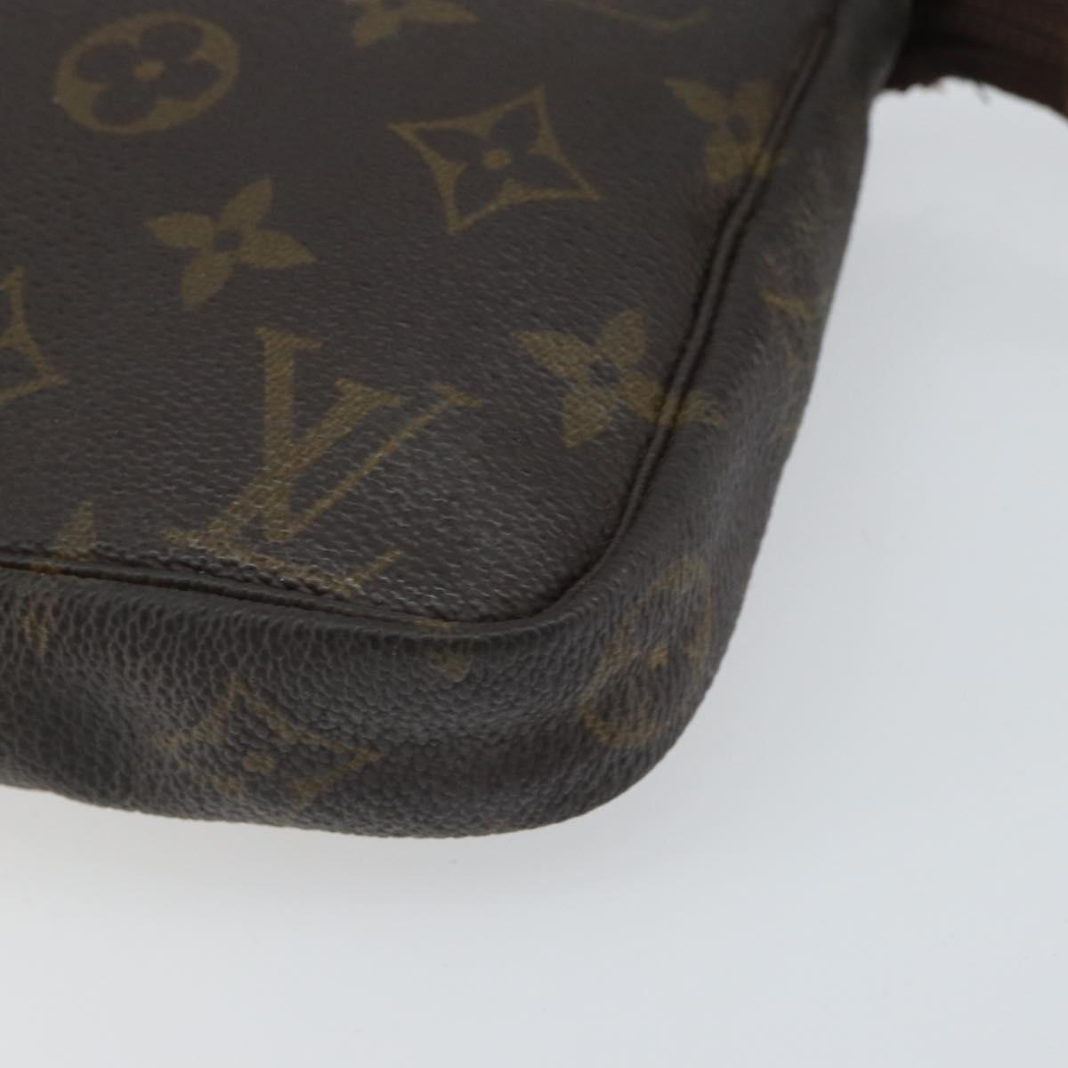 LOUIS VUITTON Monogram Pochette Accessoires Pouch M51980 LV Auth 161900