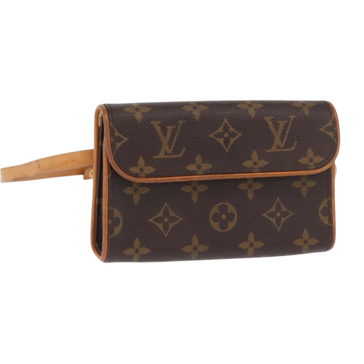 LOUIS VUITTON Monogram Pochette Florentine Waist bag M51855 LV Auth 161904