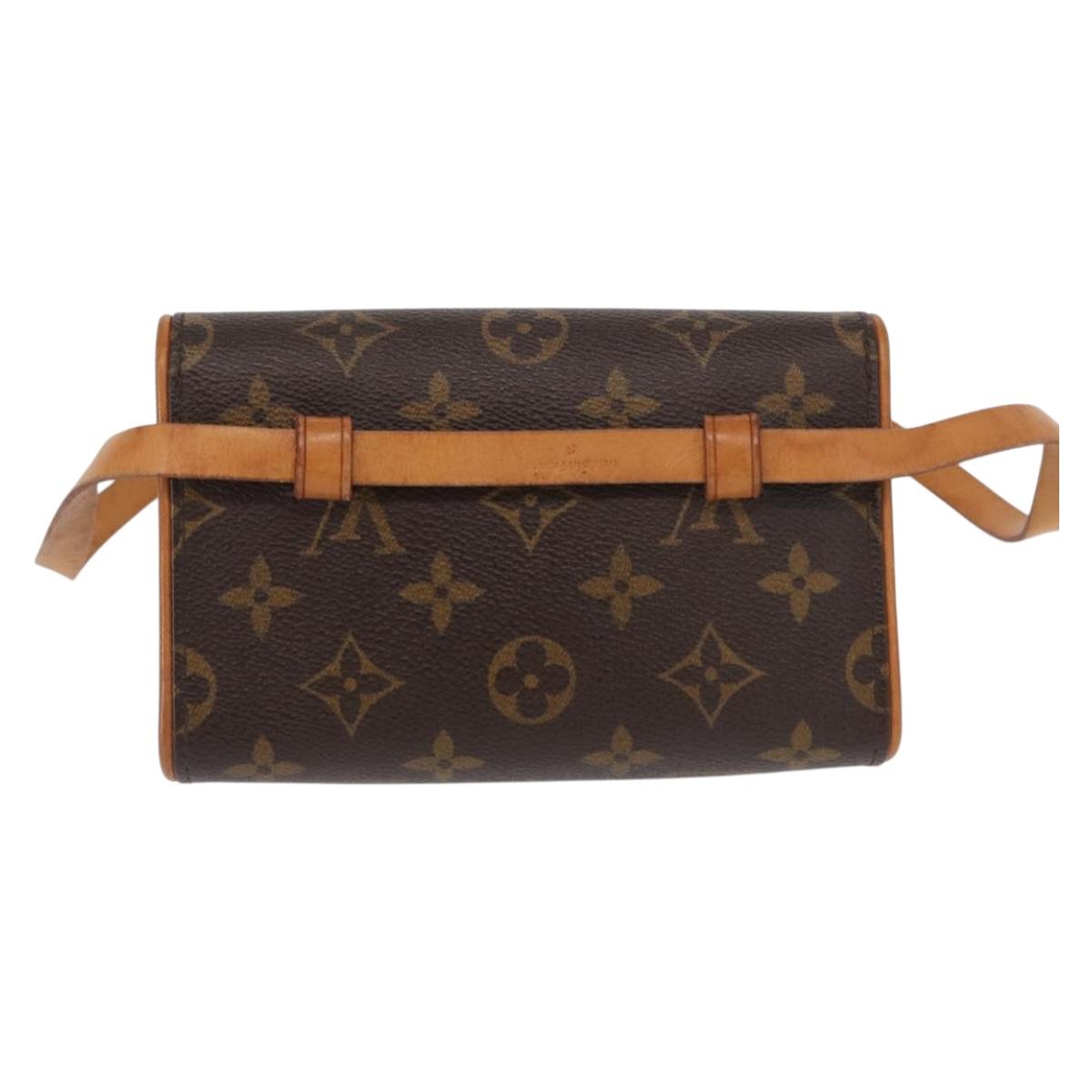 LOUIS VUITTON Monogram Pochette Florentine Waist bag M51855 LV Auth 161904