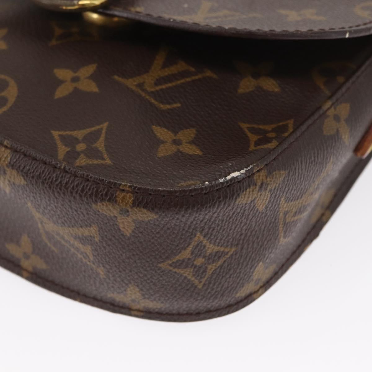LOUIS VUITTON Monogram Saint Cloud PM Shoulder Bag M51244 LV Auth 161907