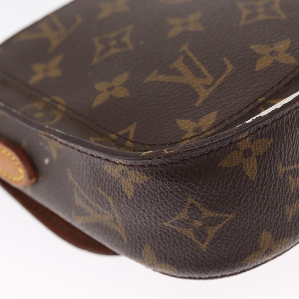 LOUIS VUITTON Monogram Saint Cloud PM Shoulder Bag M51244 LV Auth 161907