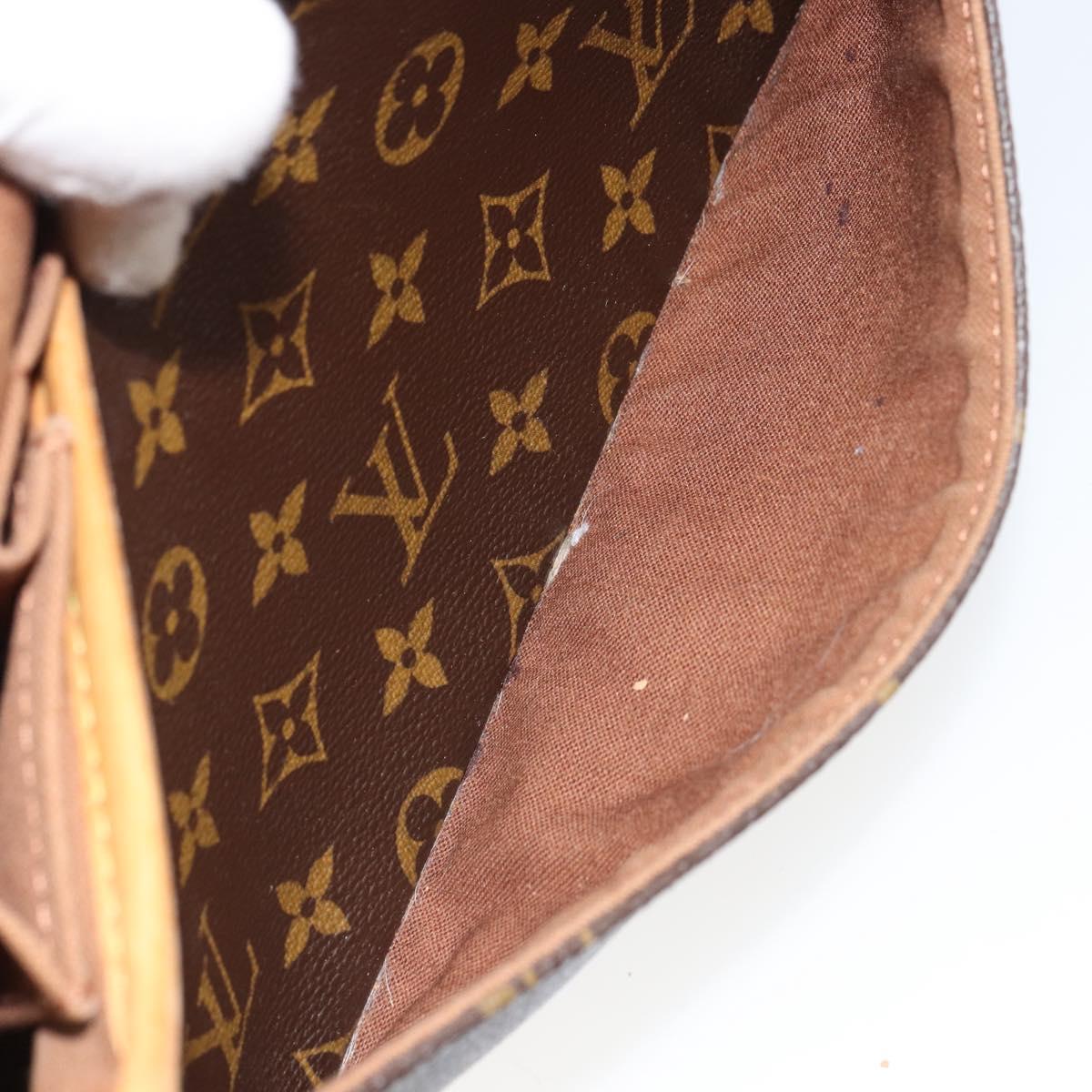 LOUIS VUITTON Monogram Sologne Shoulder Bag M42250 LV Auth 161910