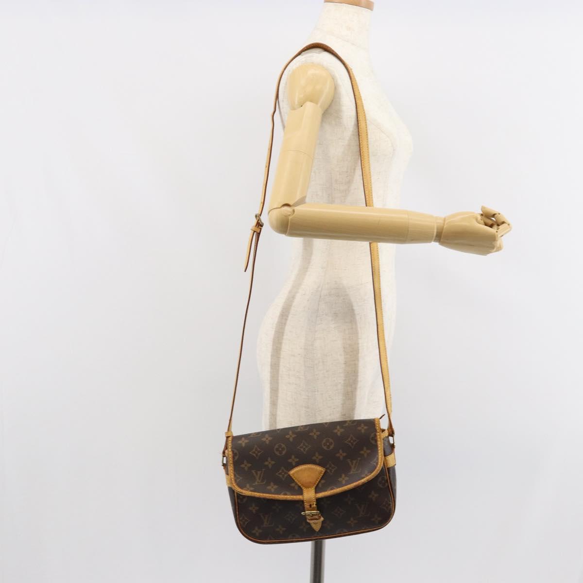 LOUIS VUITTON Monogram Sologne Shoulder Bag M42250 LV Auth 161910