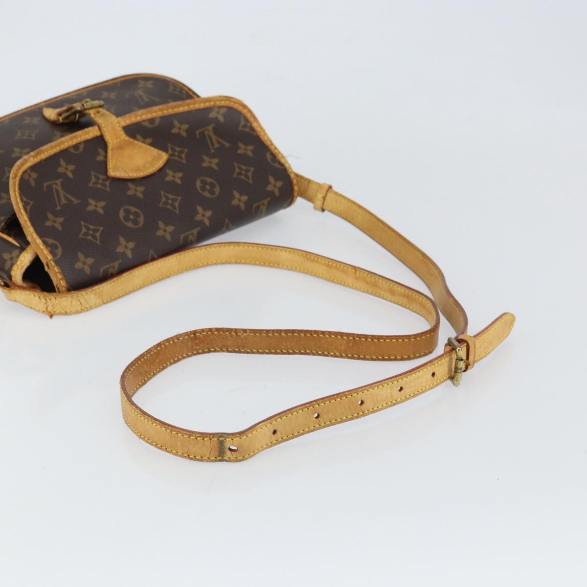 LOUIS VUITTON Monogram Sologne Shoulder Bag M42250 LV Auth 161910