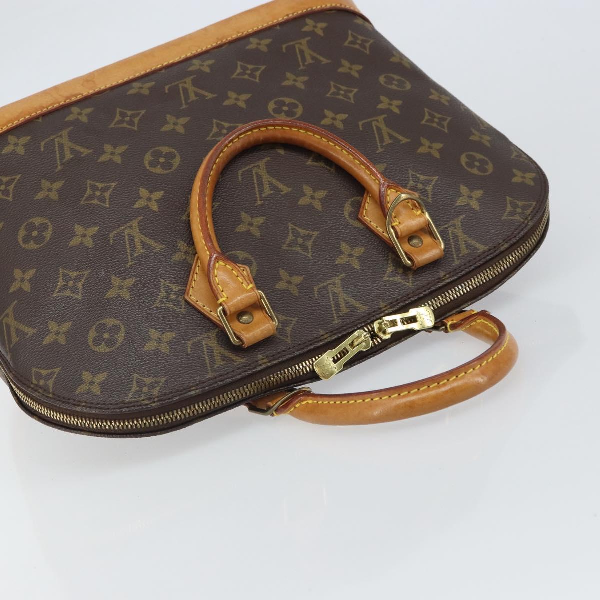 LOUIS VUITTON Monogram Alma Hand Bag M51130 LV Auth 161918