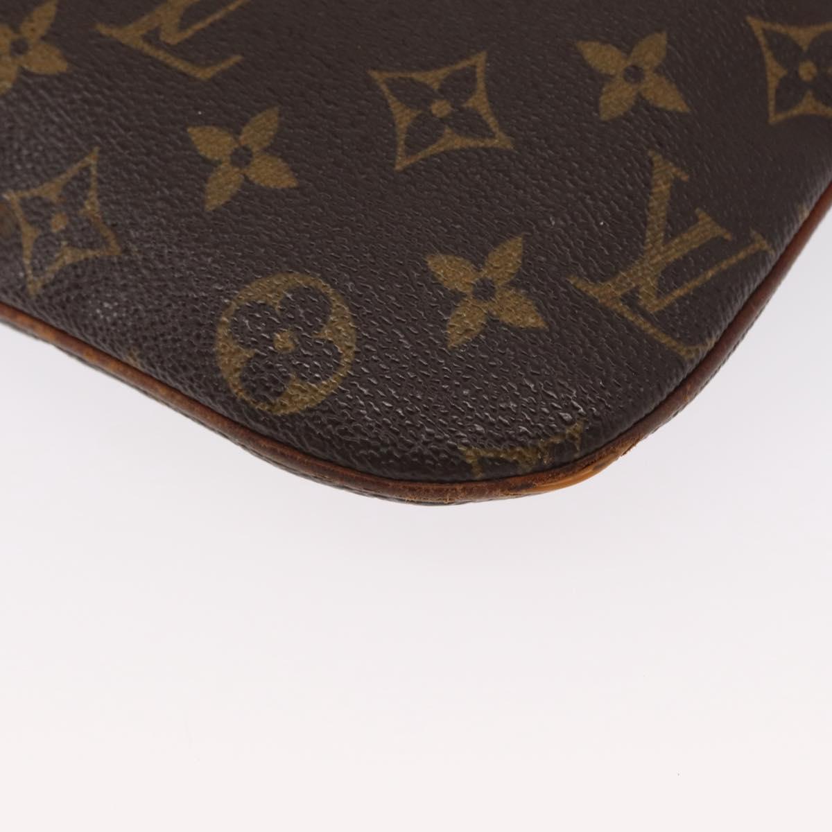 LOUIS VUITTON Monogram Pochette Bosphore Shoulder Bag M40044 LV Auth 161921