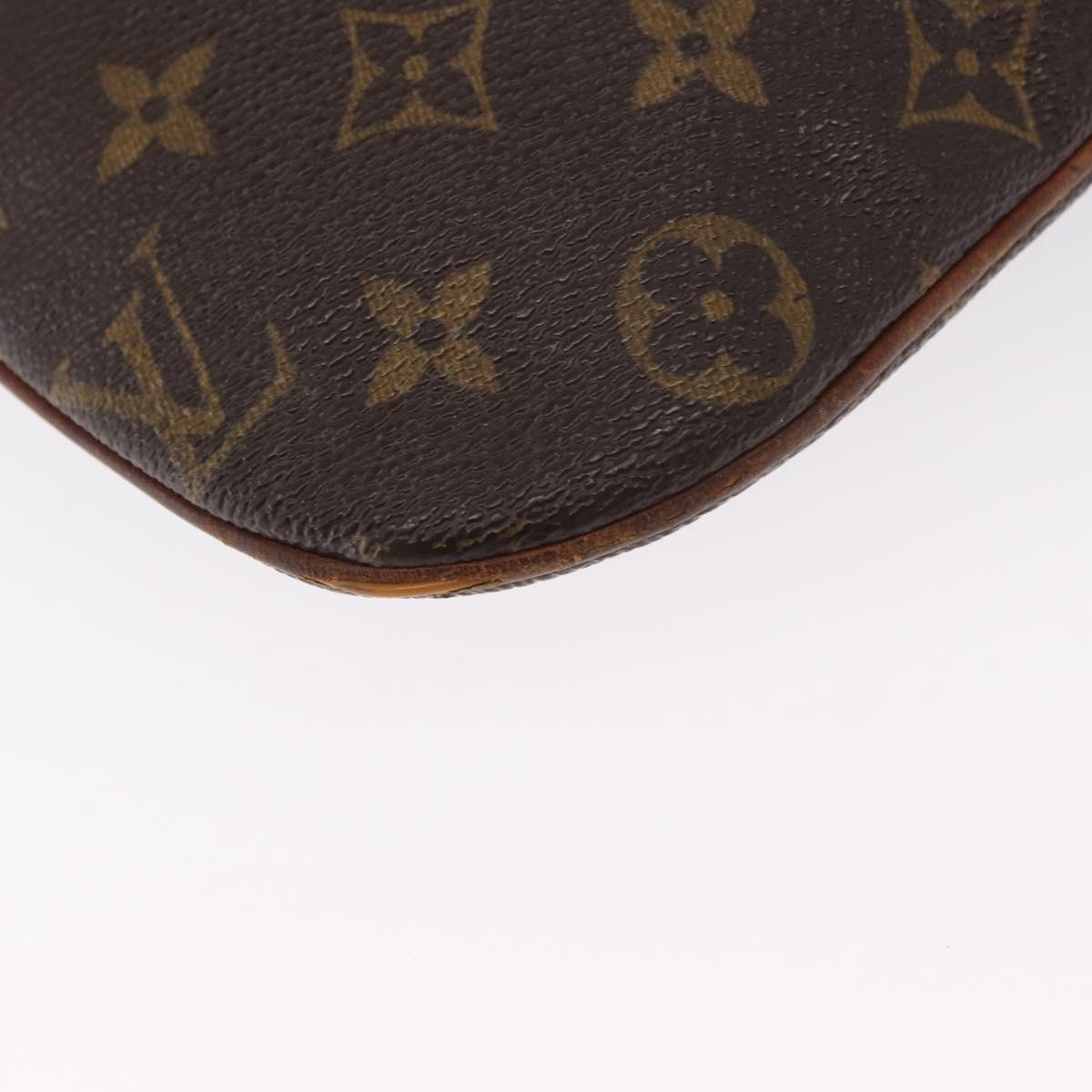 LOUIS VUITTON Monogram Pochette Bosphore Shoulder Bag M40044 LV Auth 161921