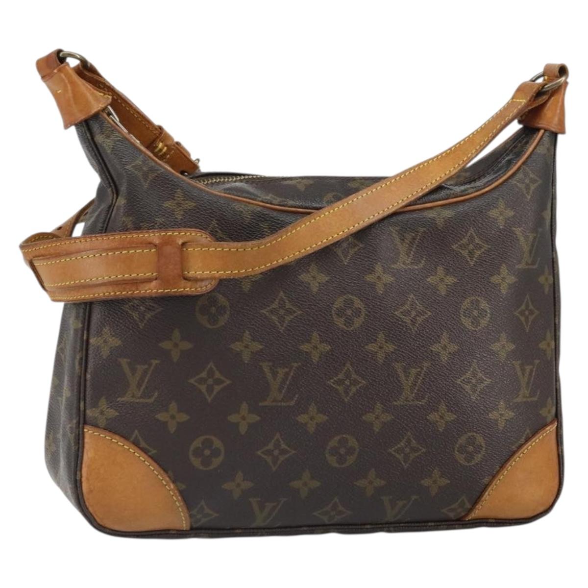 LOUIS VUITTON Monogram Boulogne 30 Shoulder Bag M51265 LV Auth 161923