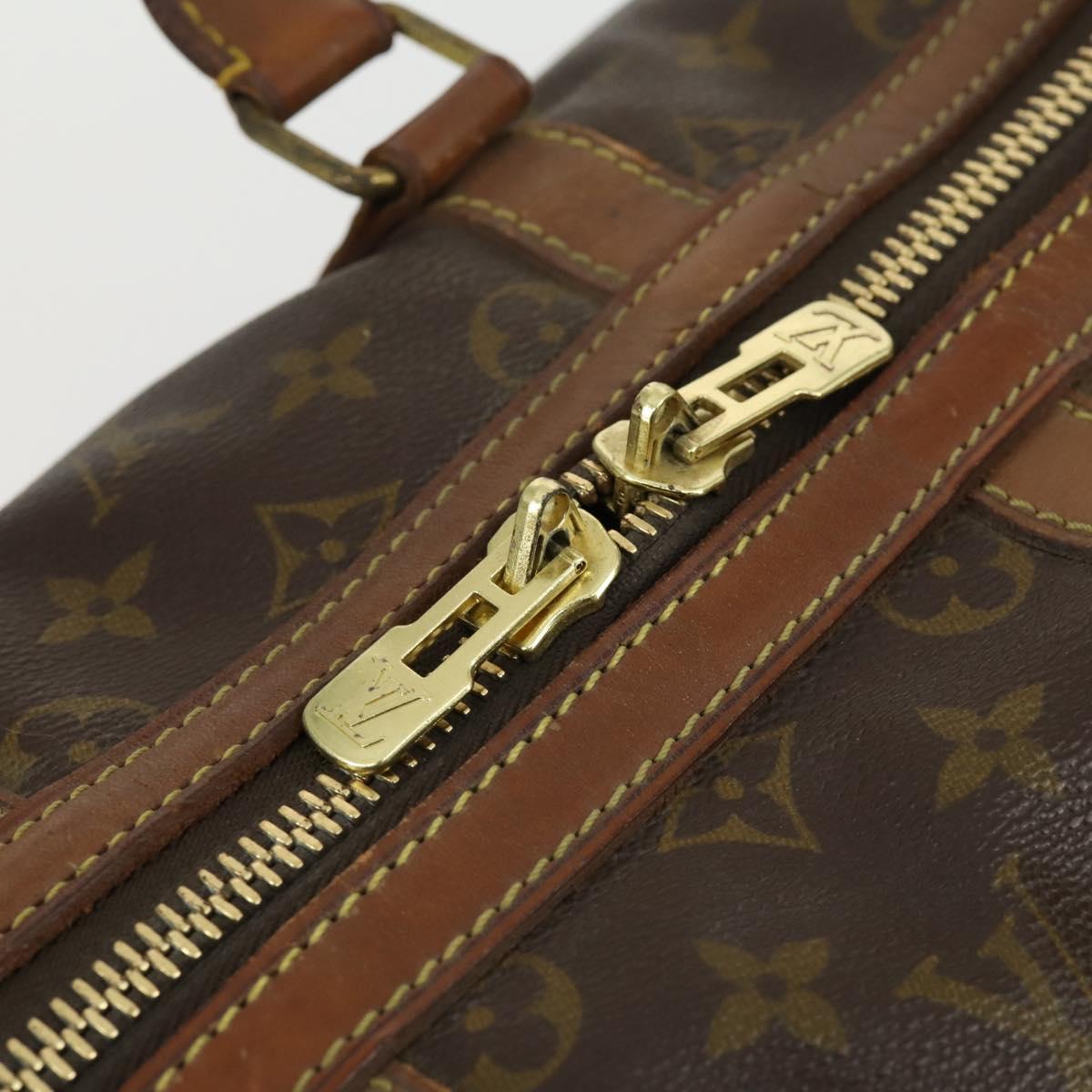 LOUIS VUITTON Monogram Sac Sports Boston Bag M41444 LV Auth 161939
