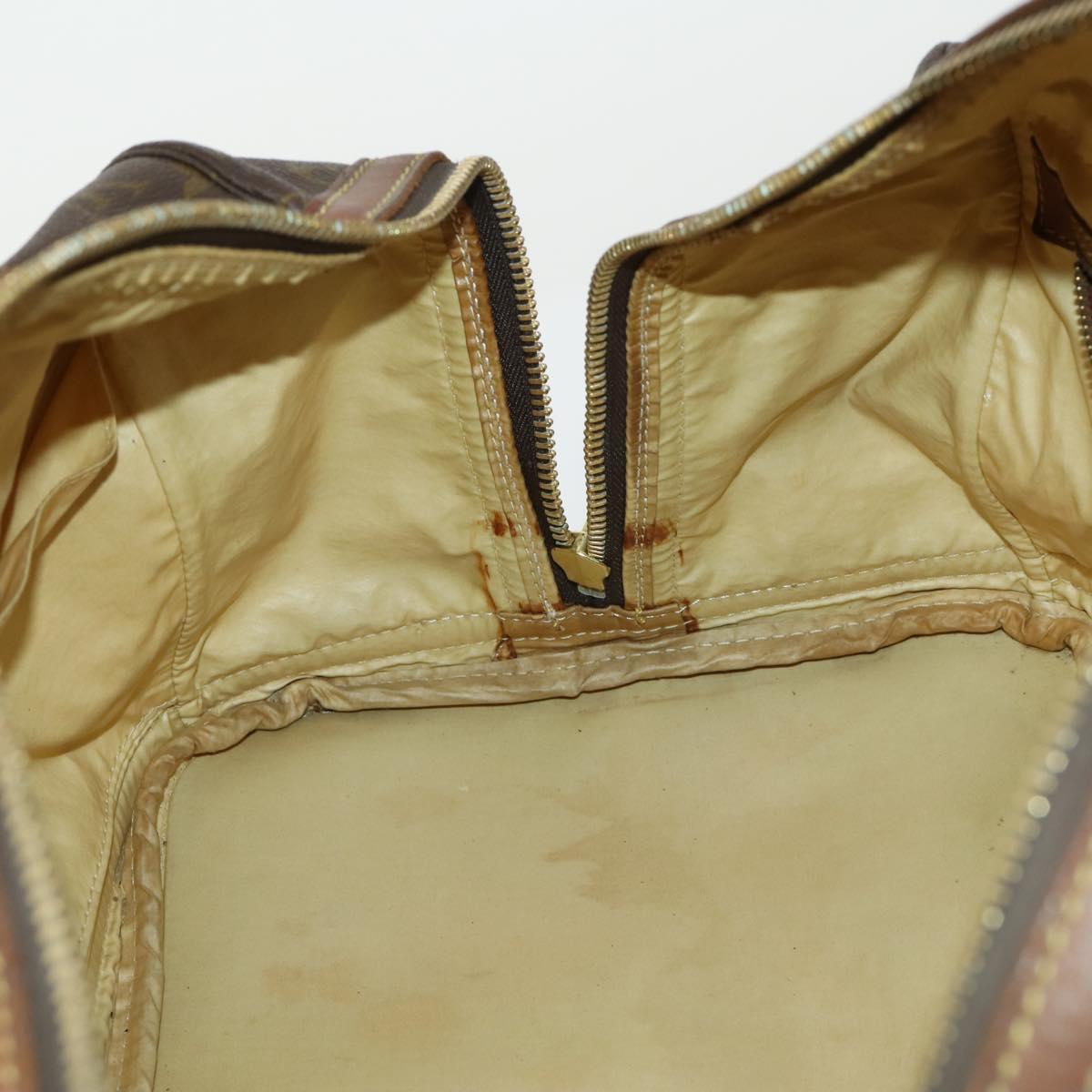 LOUIS VUITTON Monogram Sac Sports Boston Bag M41444 LV Auth 161939