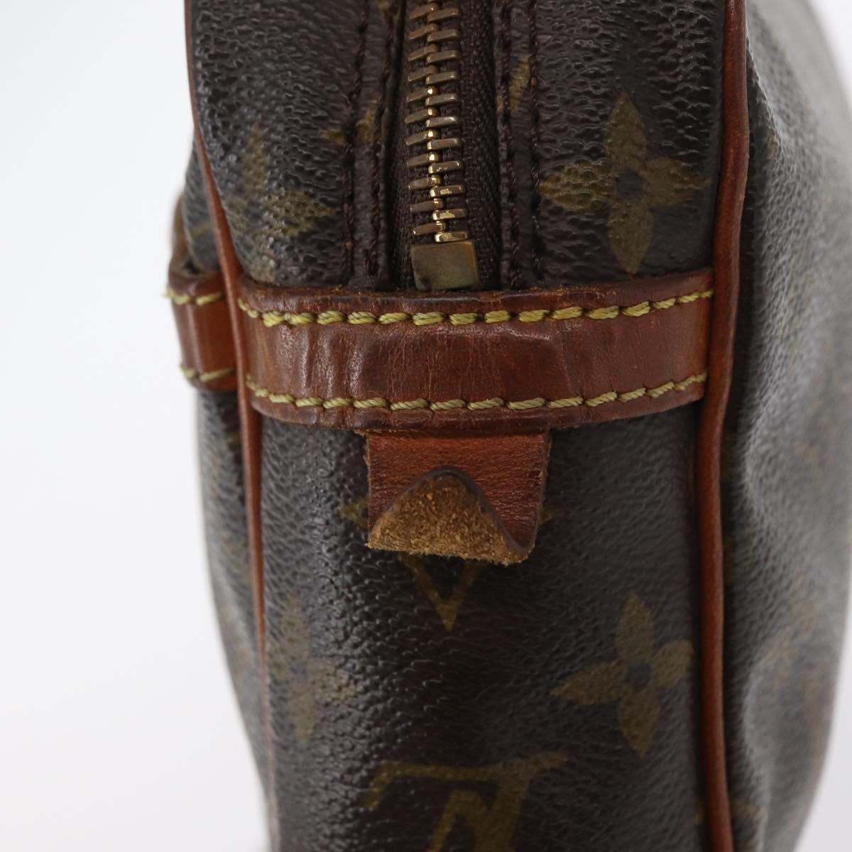 LOUIS VUITTON Monogram Compiegne 23 Clutch Bag M51847 LV Auth 161946