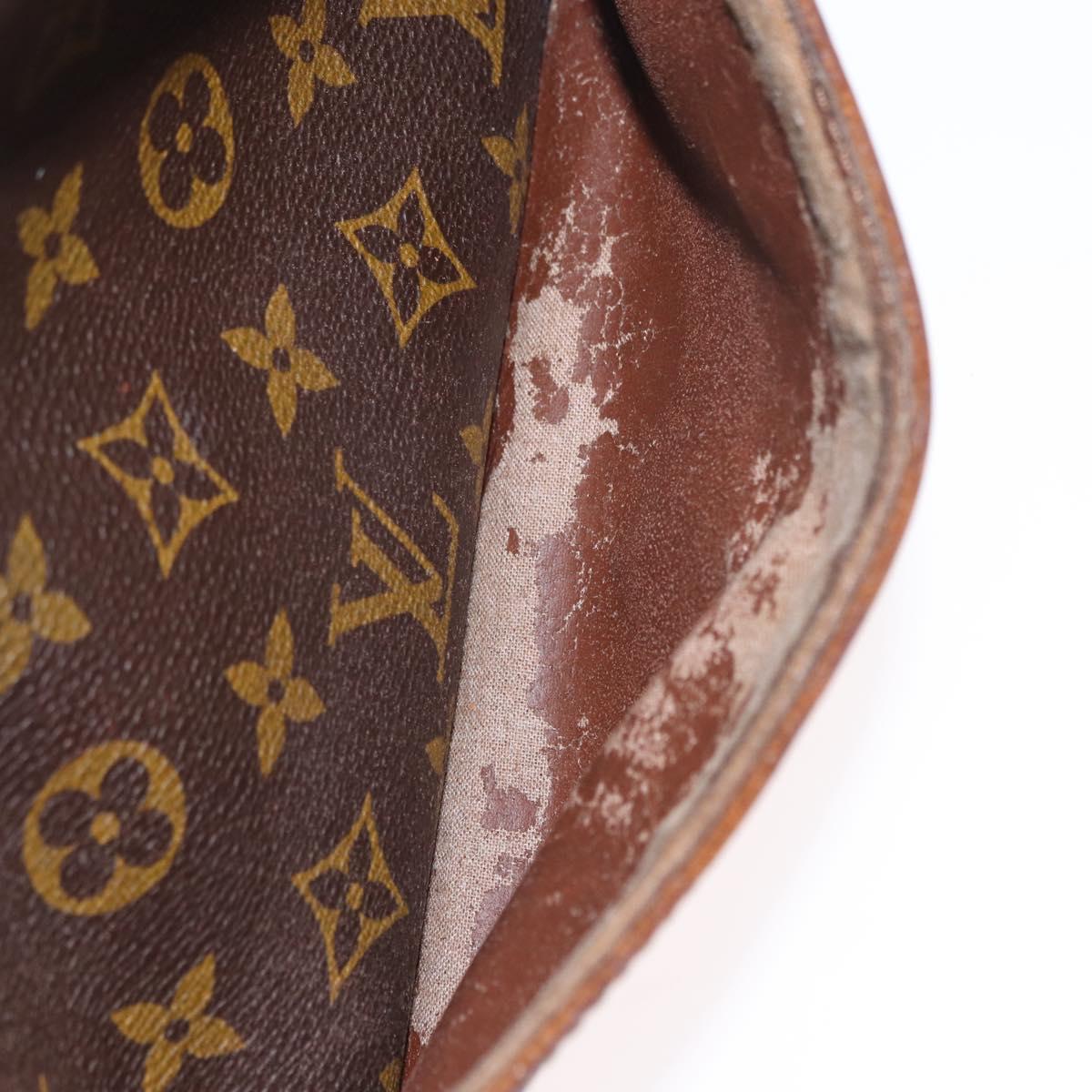 LOUIS VUITTON Monogram Compiegne 23 Clutch Bag M51847 LV Auth 161946