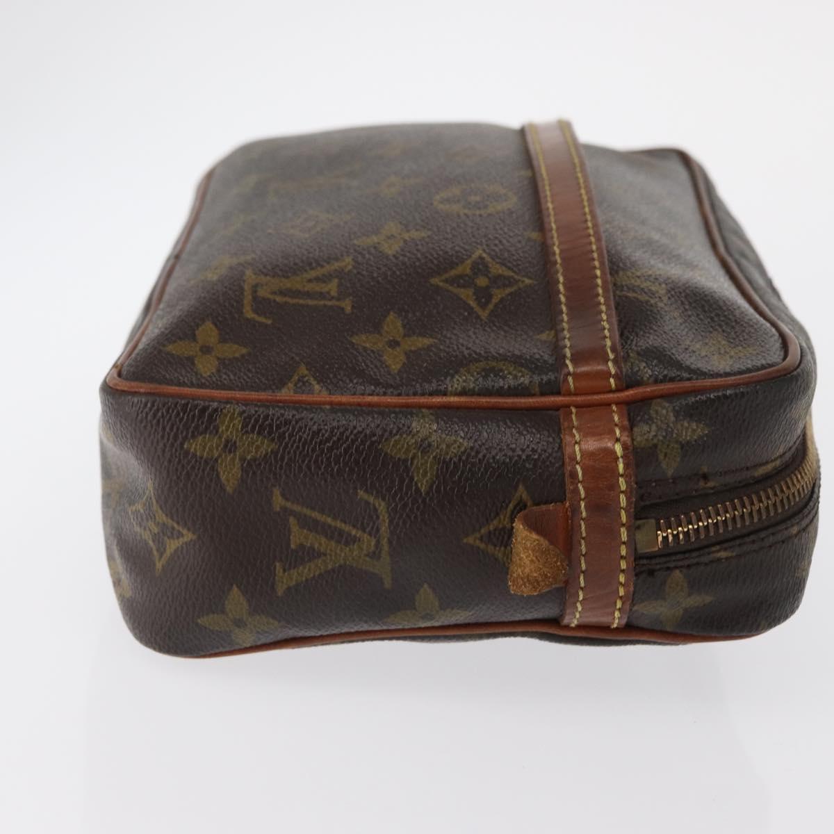 LOUIS VUITTON Monogram Compiegne 23 Clutch Bag M51847 LV Auth 161946
