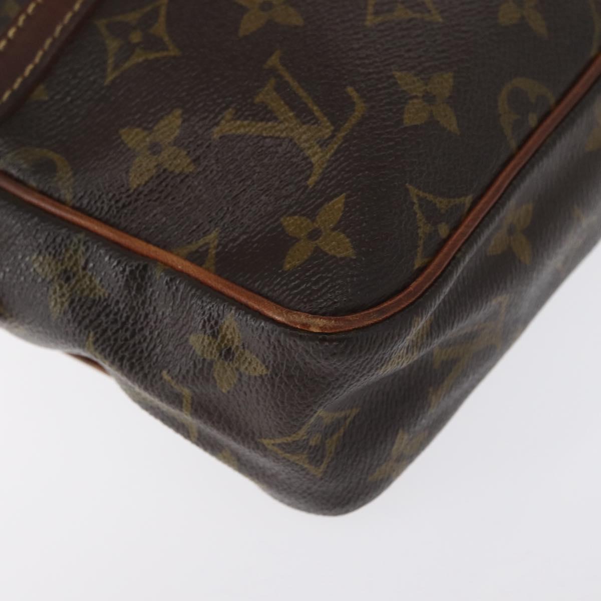 LOUIS VUITTON Monogram Compiegne 23 Clutch Bag M51847 LV Auth 161946
