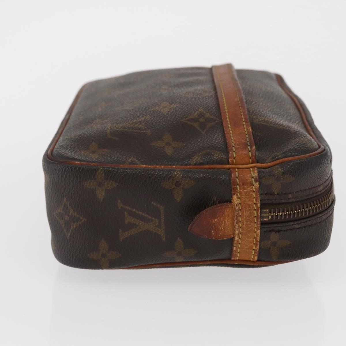 LOUIS VUITTON Monogram Compiegne 23 Clutch Bag M51847 LV Auth 161947