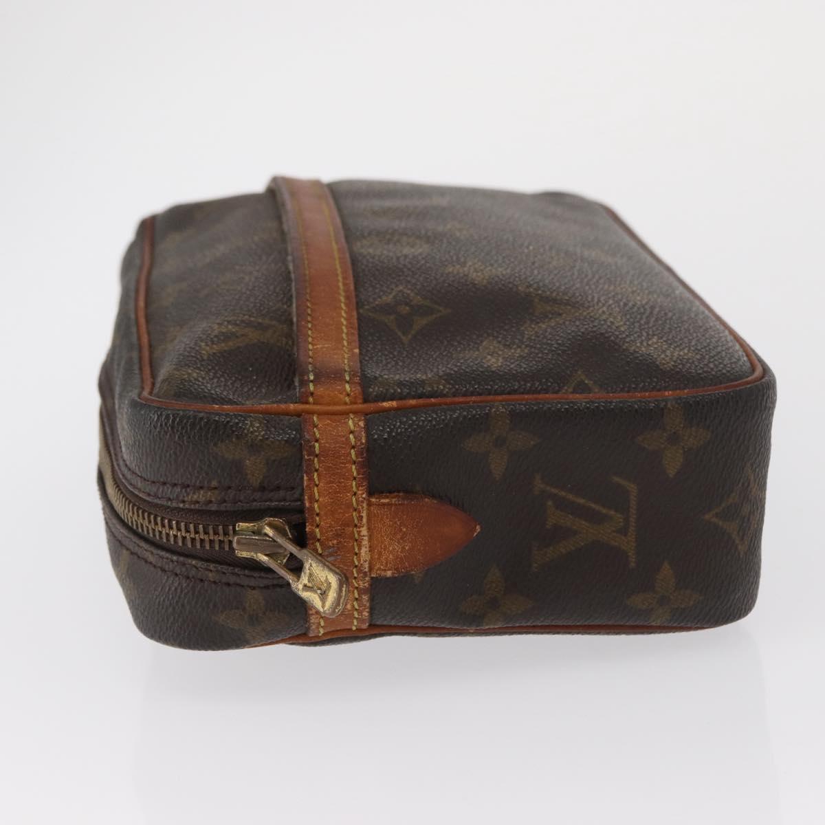 LOUIS VUITTON Monogram Compiegne 23 Clutch Bag M51847 LV Auth 161947