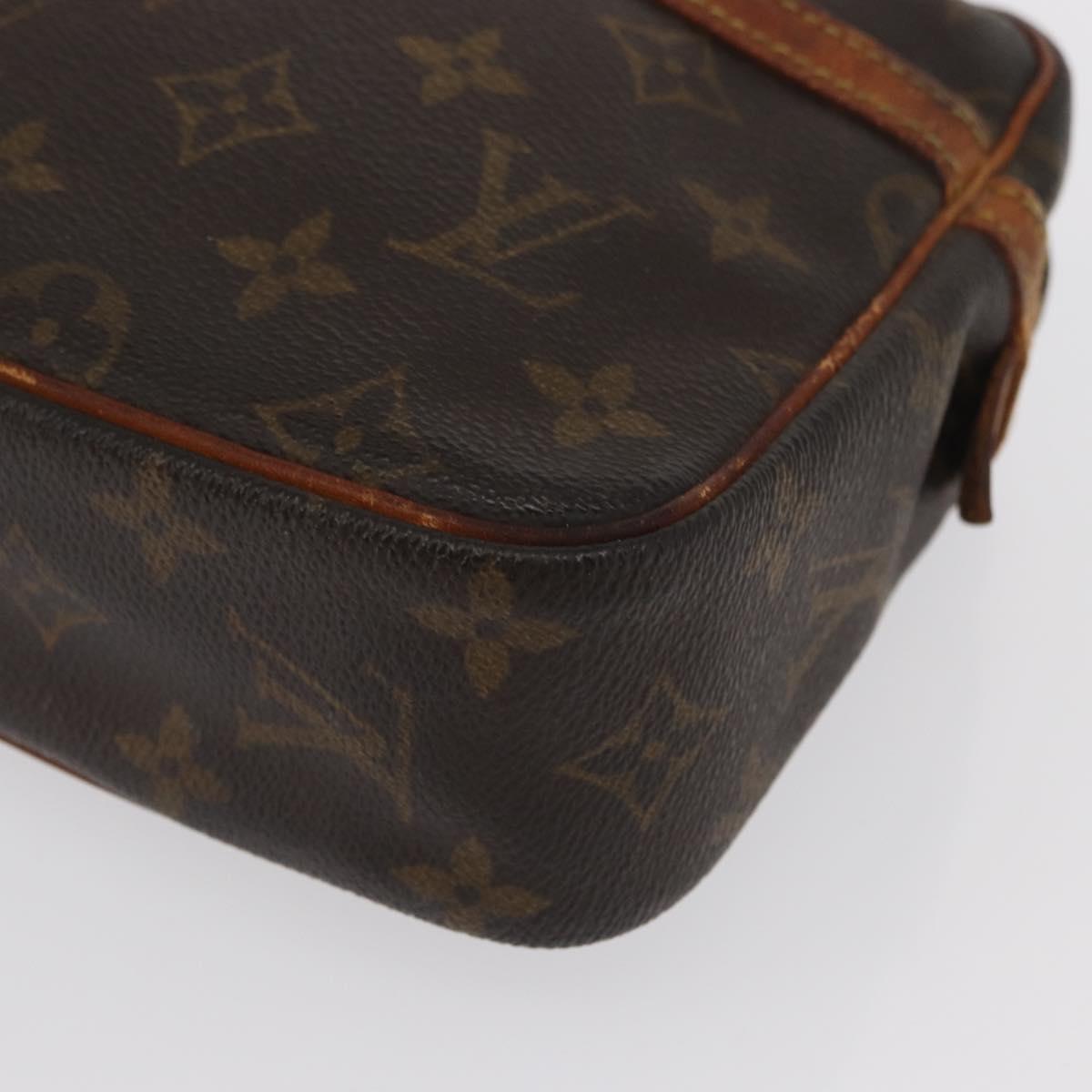 LOUIS VUITTON Monogram Compiegne 23 Clutch Bag M51847 LV Auth 161947