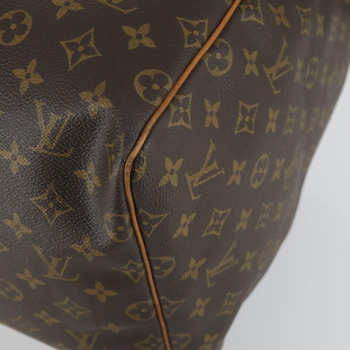 LOUIS VUITTON Monogram Keepall 55 Boston Bag M41424 LV Auth 161974