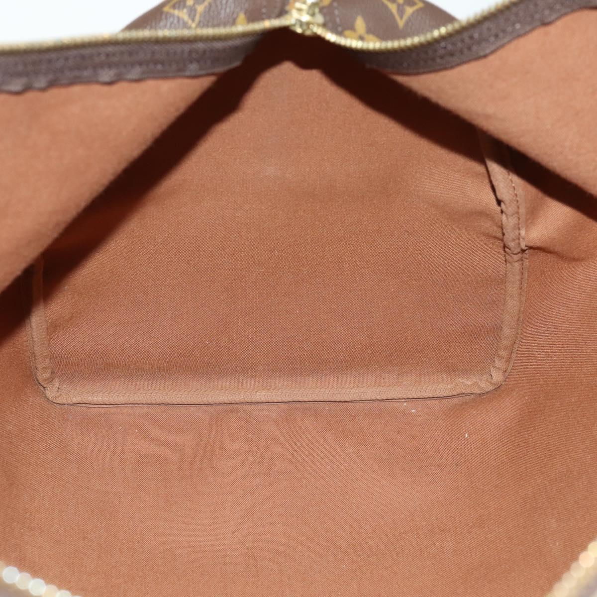 LOUIS VUITTON Monogram Keepall 55 Boston Bag M41424 LV Auth 161974