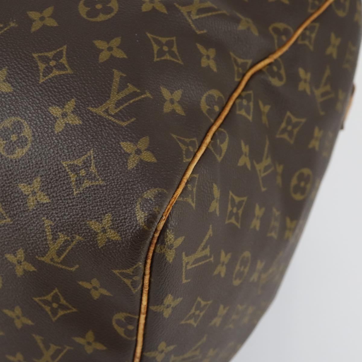 LOUIS VUITTON Monogram Sac Souple 55 Boston Bag M41622 LV Auth 161975