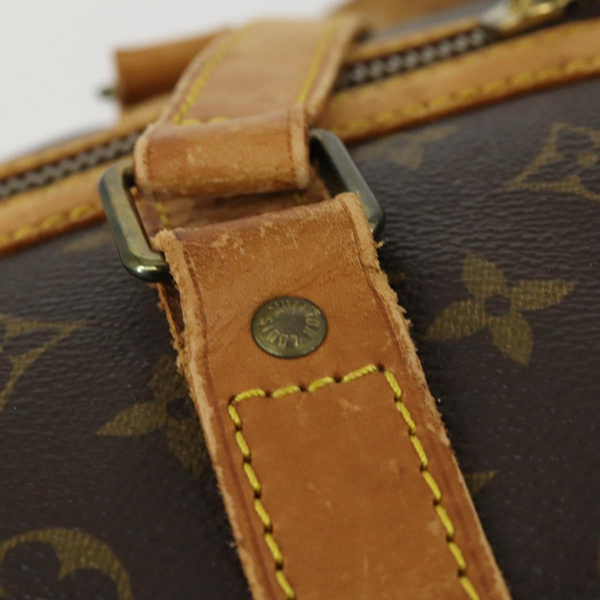 LOUIS VUITTON Monogram Sac Souple 55 Boston Bag M41622 LV Auth 161975