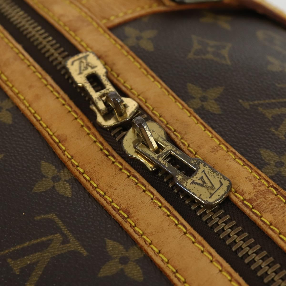 LOUIS VUITTON Monogram Sac Souple 55 Boston Bag M41622 LV Auth 161975
