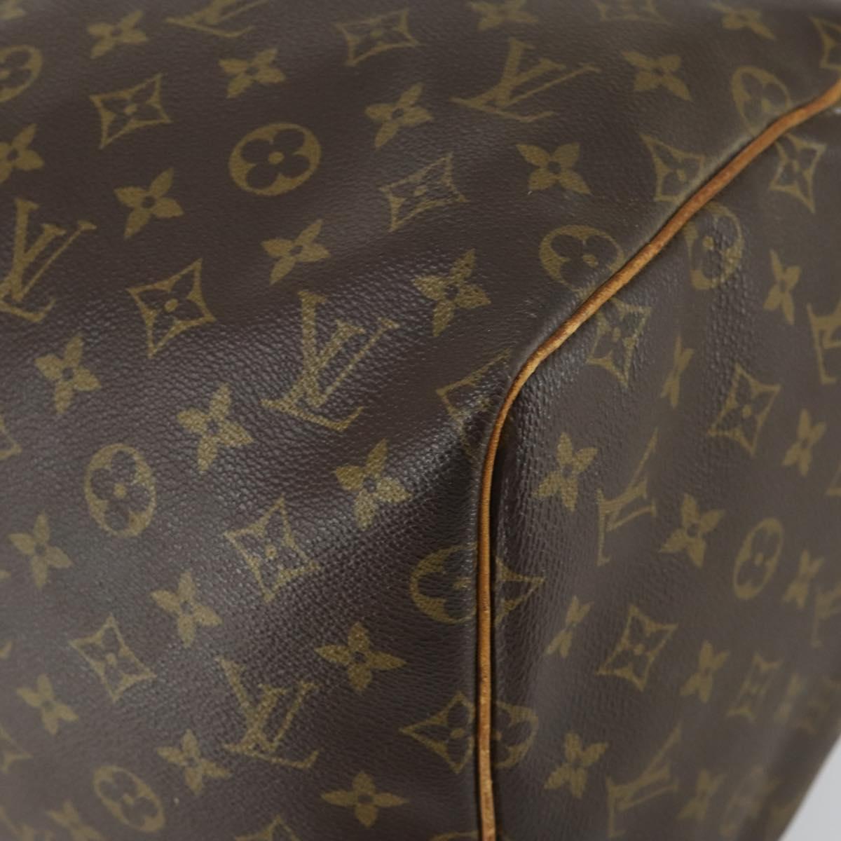 LOUIS VUITTON Monogram Keepall 55 Boston Bag M41424 LV Auth 161985