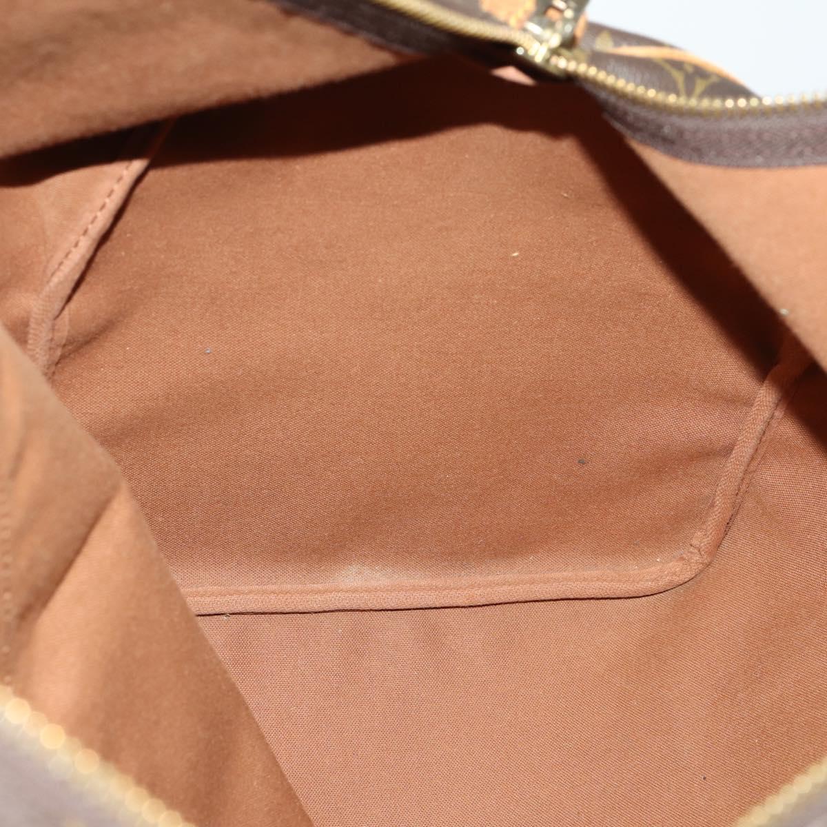 LOUIS VUITTON Monogram Keepall 55 Boston Bag M41424 LV Auth 161985