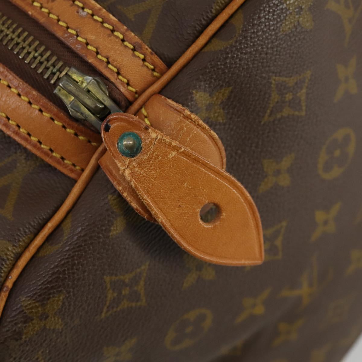 LOUIS VUITTON Monogram Sac Souple 35 Boston Bag M41626 LV Auth 161989