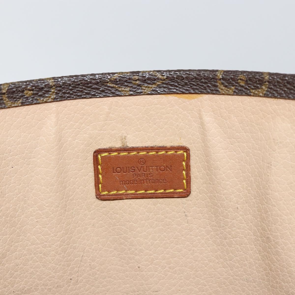 LOUIS VUITTON Monogram Sac Plat Hand Bag M51140 LV Auth 161995