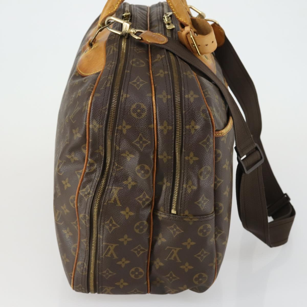 LOUIS VUITTON Monogram Alize de Poche Boston Bag 2way M41392 LV Auth 161996