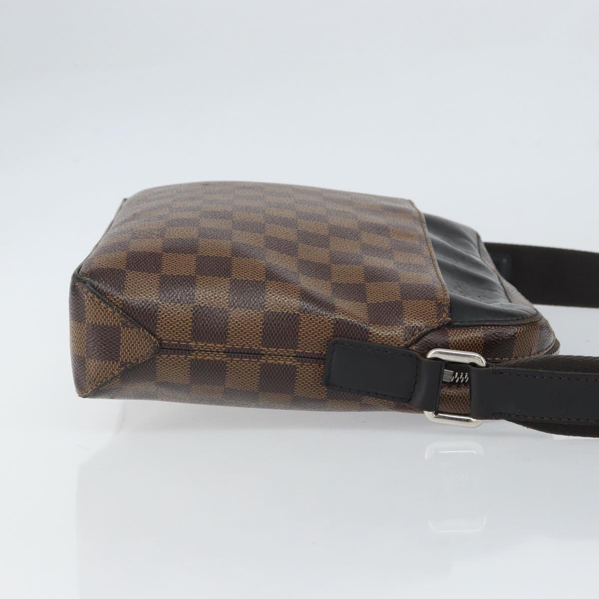 LOUIS VUITTON Damier Ebene Jake Messenger PM Shoulder Bag N41568 LV Auth 162002