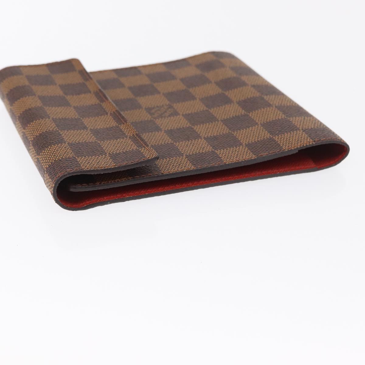LOUIS VUITTON Damier Ebene CD case Pouch LV Auth 162005