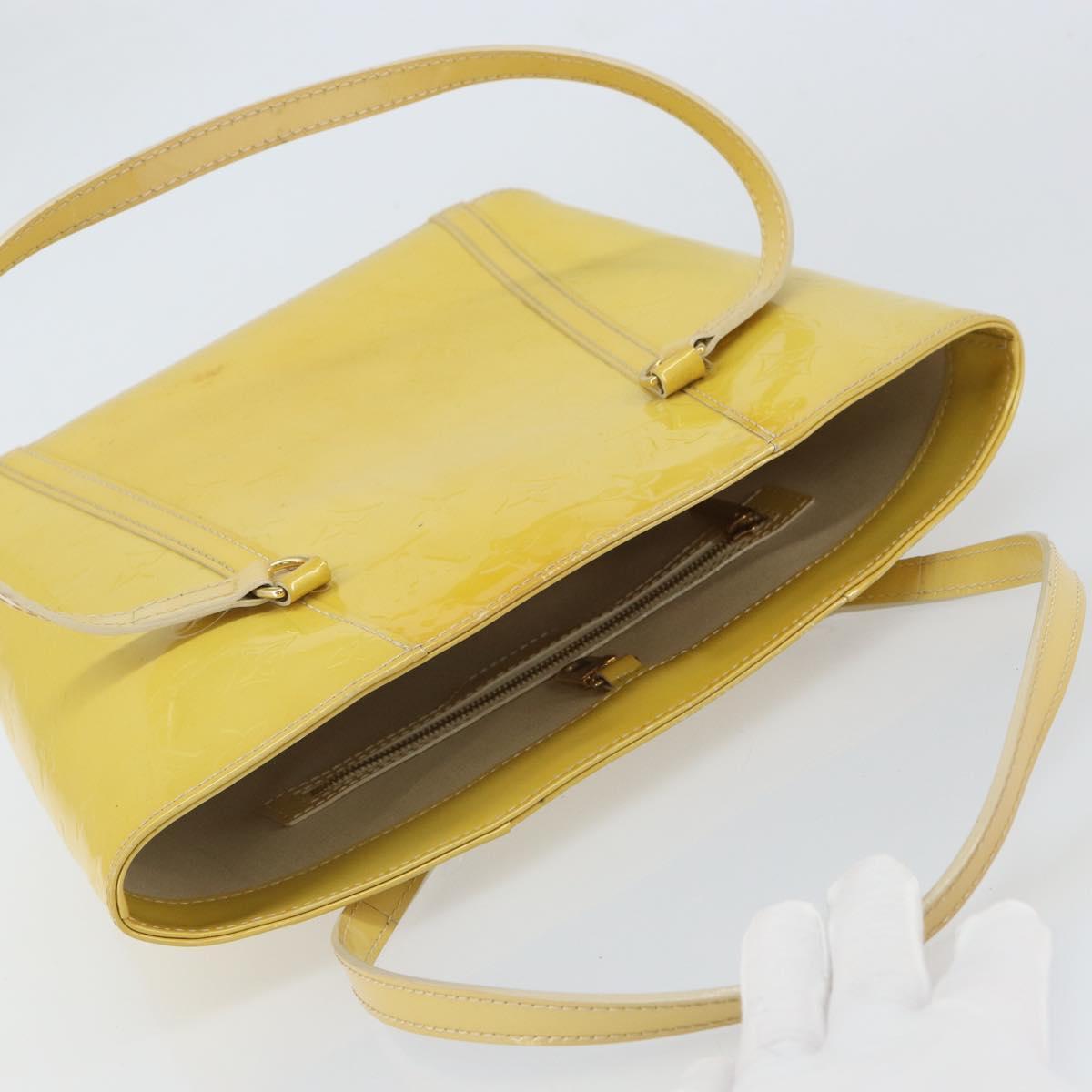 LOUIS VUITTON Monogram Vernis Avalon MM Tote Bag Broncorail M91743 Auth 162011