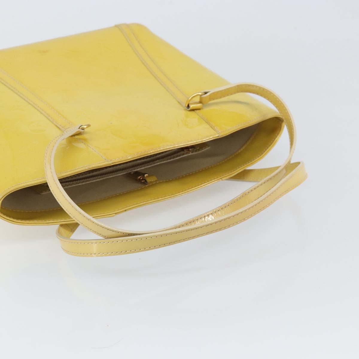 LOUIS VUITTON Monogram Vernis Avalon MM Tote Bag Broncorail M91743 Auth 162011