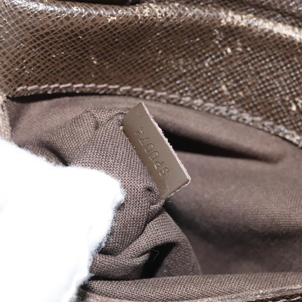 LOUIS VUITTON Taiga Sayan Shoulder Bag Epicea M30908 LV Auth 162017