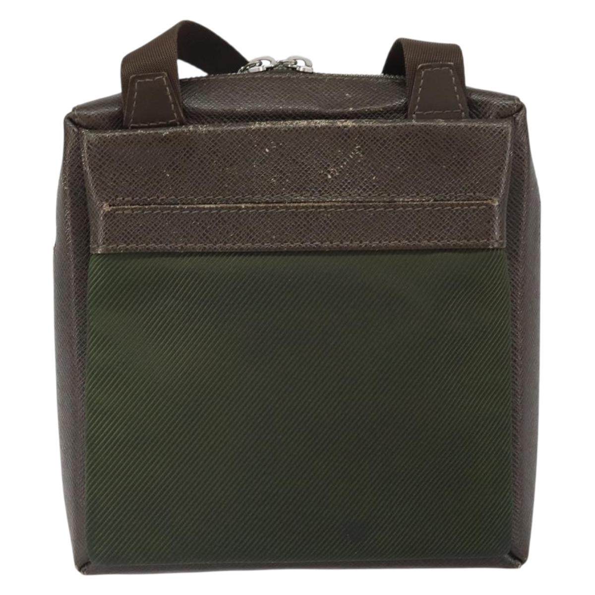 LOUIS VUITTON Taiga Sayan Shoulder Bag Epicea M30908 LV Auth 162017