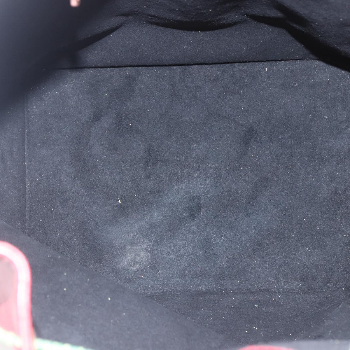 LOUIS VUITTON Epi Noe Shoulder Bag Tricolor Red Blue M44084 LV Auth 162018