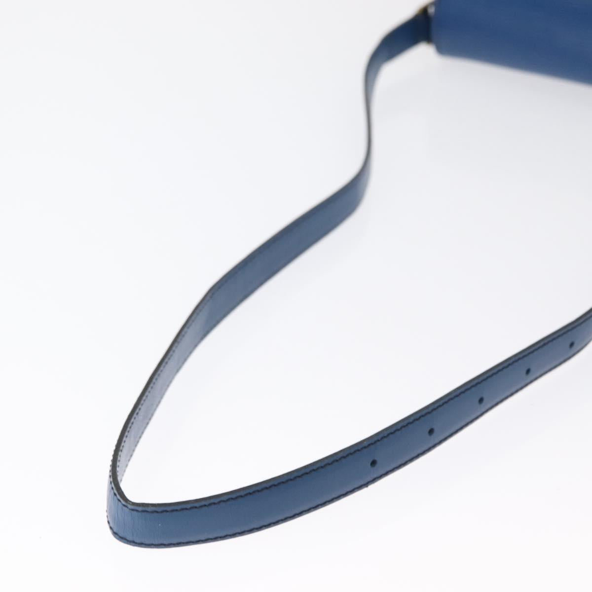 LOUIS VUITTON Epi Saint Cloud GM Shoulder Bag Toledo Blue M52195 LV Auth 162051