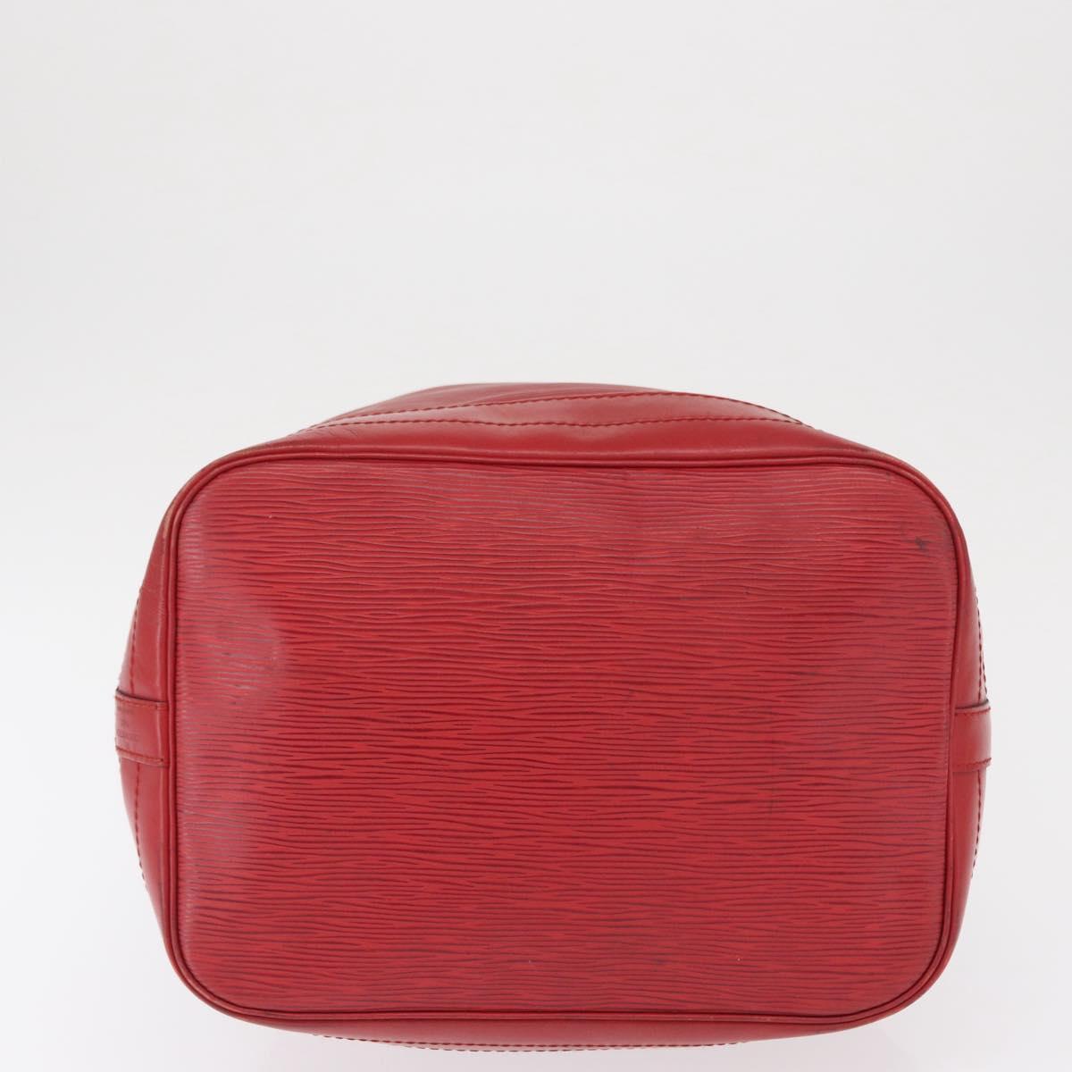 LOUIS VUITTON Epi Noe Shoulder Bag Red M44007 LV Auth 162058