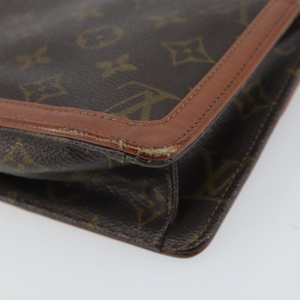 LOUIS VUITTON Monogram Pochette Dam GM Clutch Bag M51810 LV Auth 162060