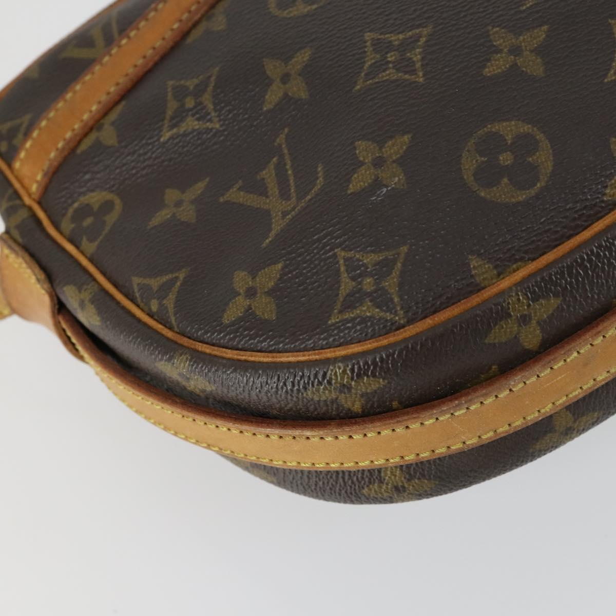 LOUIS VUITTON Monogram Jeune Fille MM Shoulder Bag M51226 LV Auth 162061