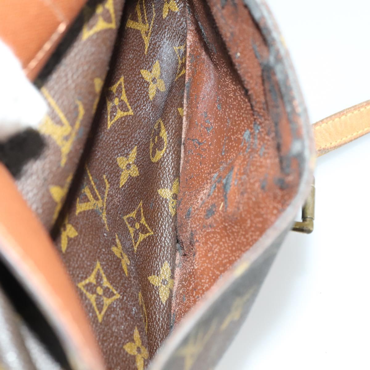 LOUIS VUITTON Monogram Jeune Fille MM Shoulder Bag M51226 LV Auth 162061