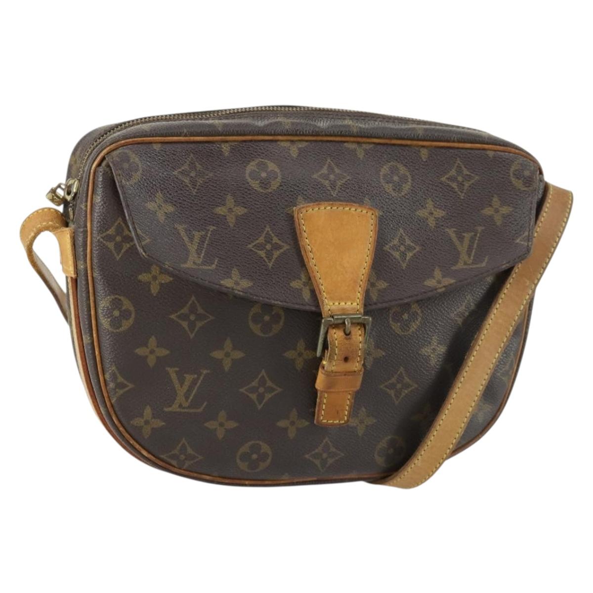 LOUIS VUITTON Monogram Jeune Fille GM Shoulder Bag M51225 LV Auth 162062