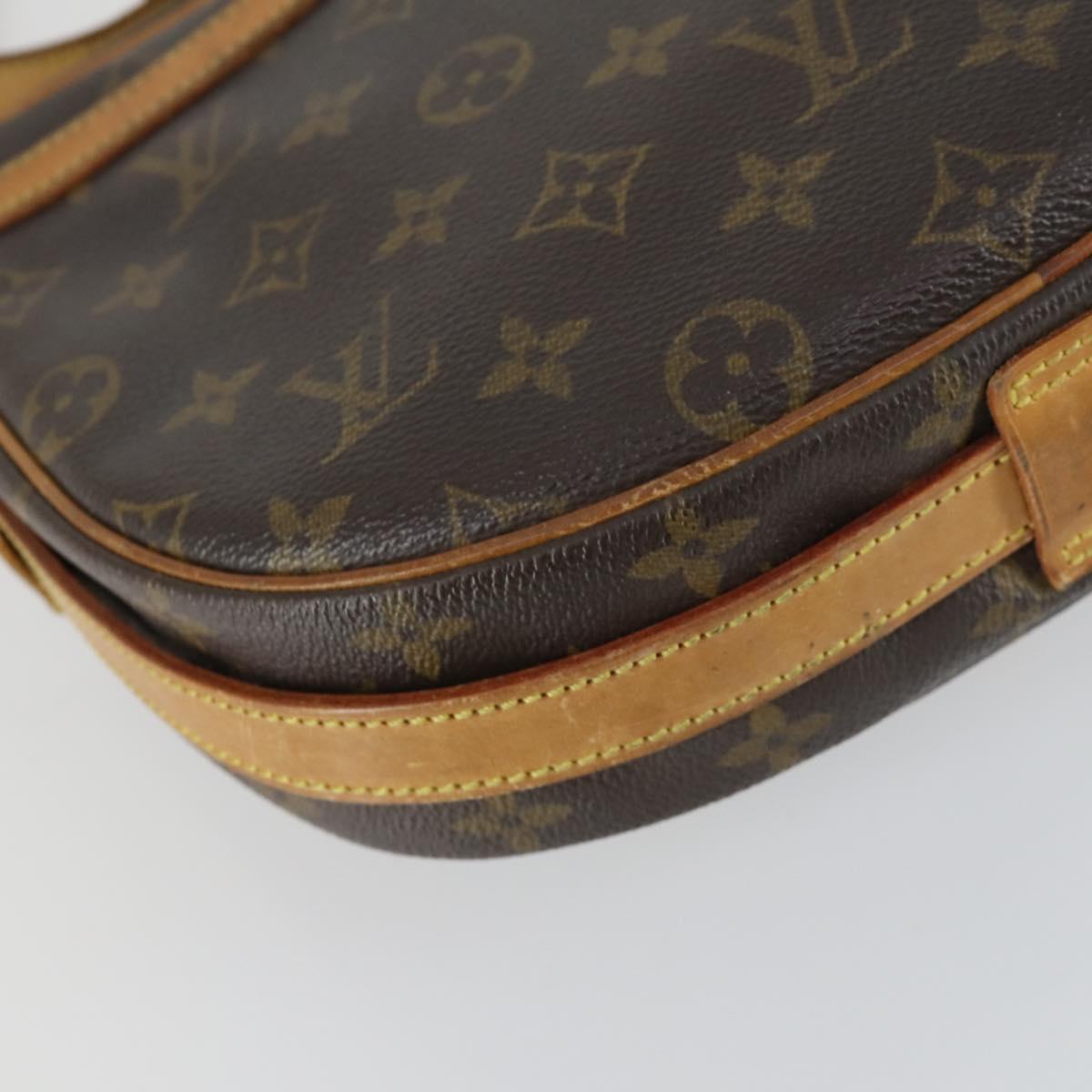 LOUIS VUITTON Monogram Jeune Fille GM Shoulder Bag M51225 LV Auth 162062