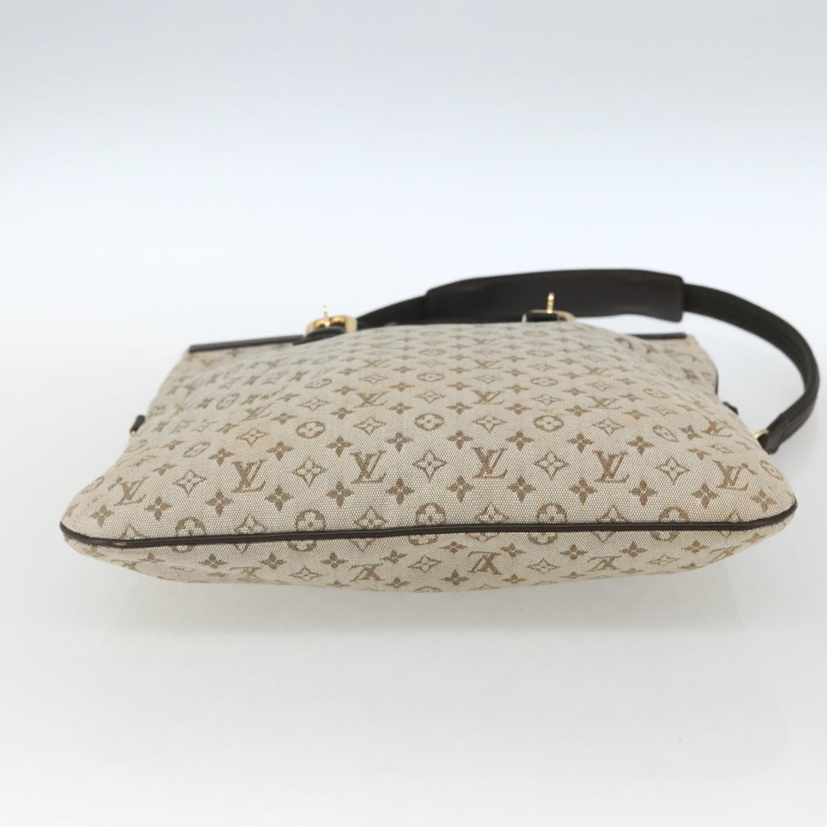 LOUIS VUITTON Monogram Mini Françoise Tote Bag 2Way Khaki M92209 LV Auth 162070